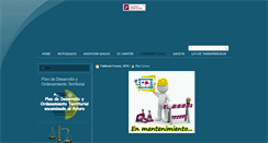 Desktop Screenshot of municipio.quijos.gob.ec